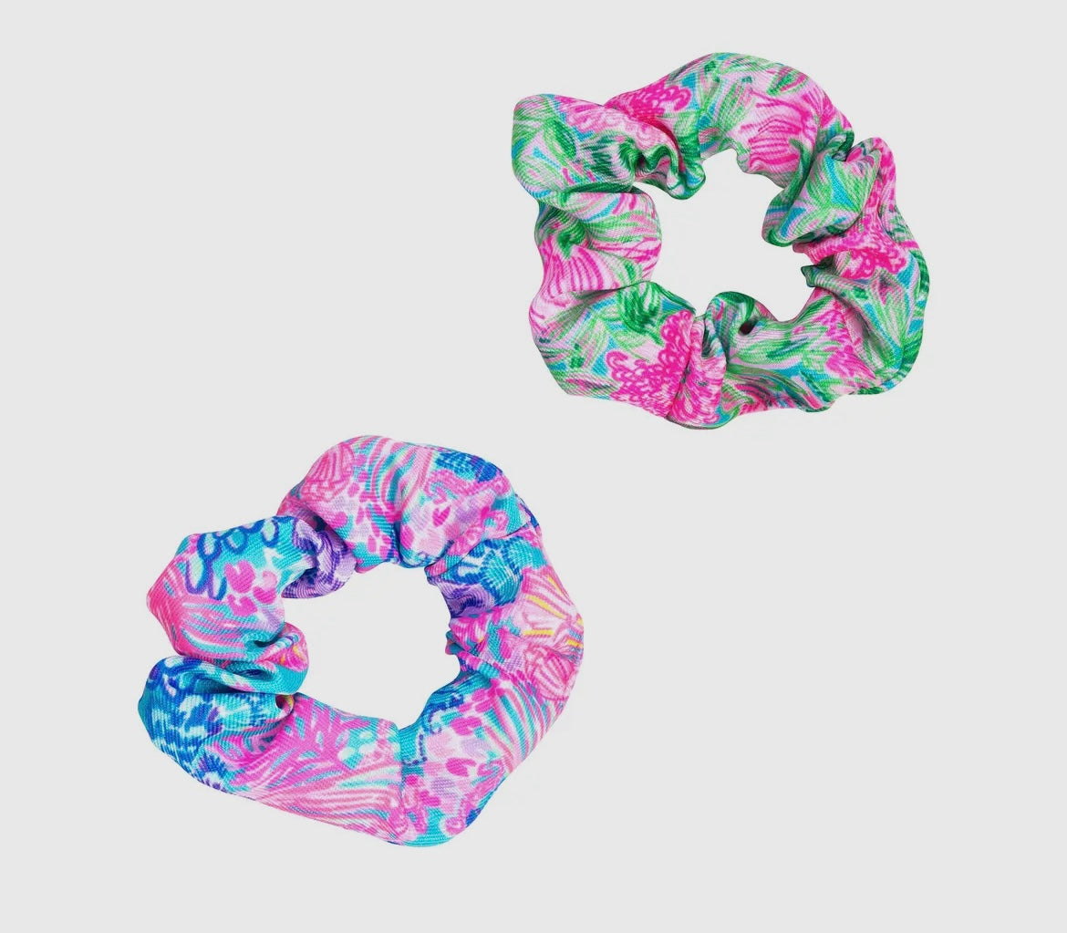 Satin Lilly Scrunchies