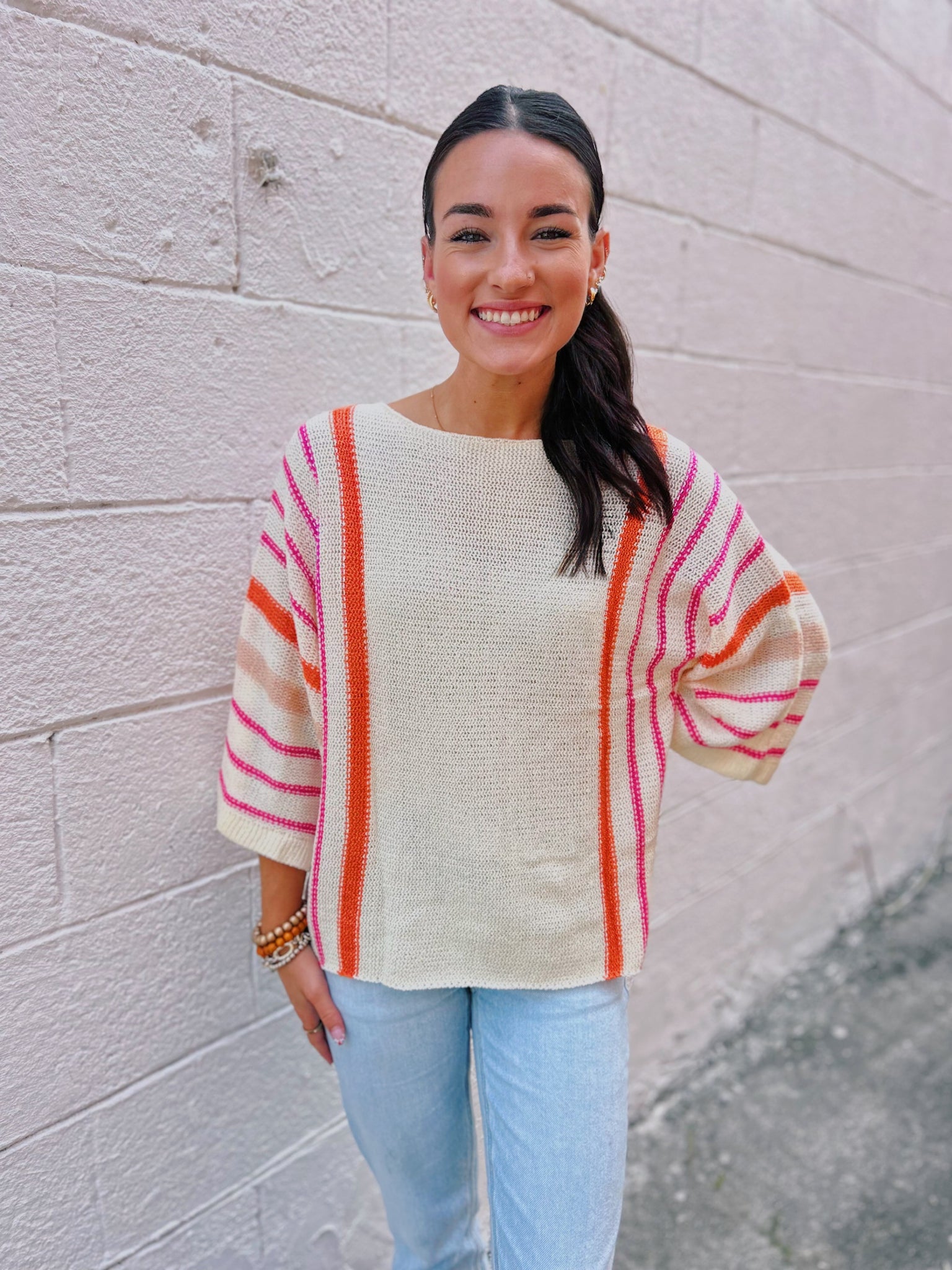 Just Peachy Sweater