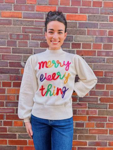 Merry Everything Sweater