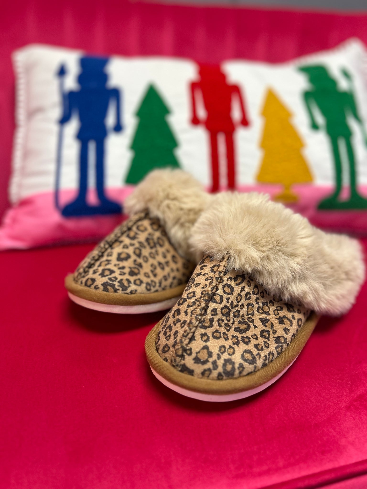 Leopard Slippers