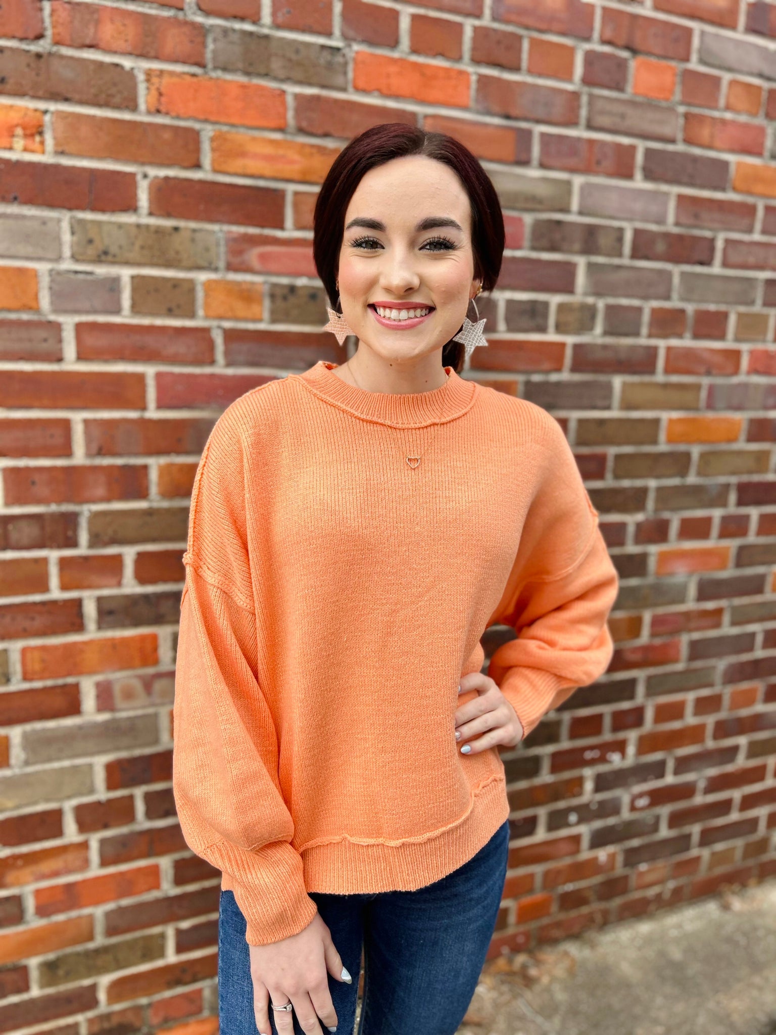 Coral & Comfort Sweater
