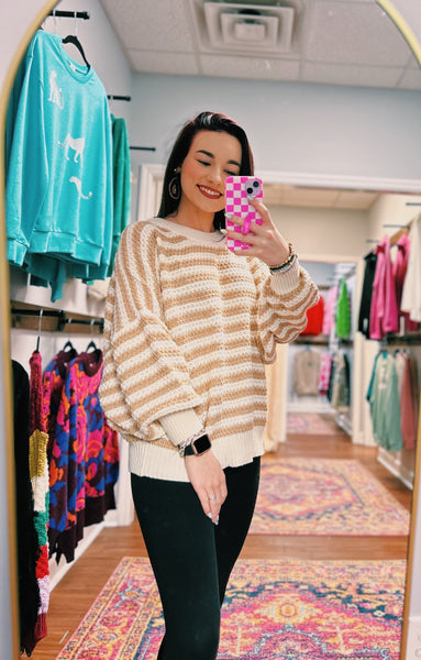Totally Taupe Sweater