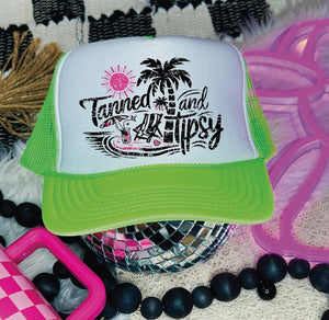 Tanned and Tipsy Cap